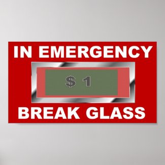 Whiteemergencyglass full print