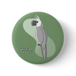Whiteface Cockatiel Pinback Button