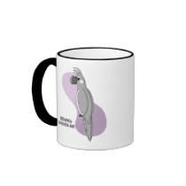 Whiteface Cockatiel Hen Mug