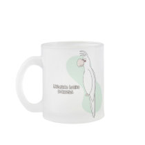 Whiteface Lutino Cockatiel Mug