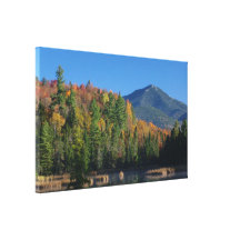 Whiteface Mountain over Little Cherrypatch Pond Gallery Wrapped Canvas
