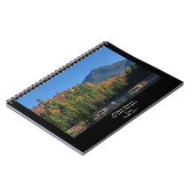 Whiteface Mountain over Little Cherrypatch Pond Spiral Note Book