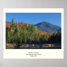 Whiteface Mountain over Little Cherrypatch Pond Print