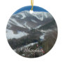 Whiteface Mountain Round Ornament