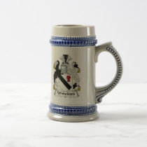 Whitefoord Coat of Arms Stein - Family Crest mugs