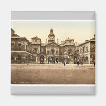 Whitehall, horse guards, London, England rare Phot Fridge Magnets