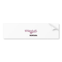 Whitehall Montana City Classic Bumper Stickers