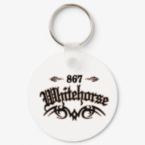 Whitehorse 867 keychains by TurnRight Whitehorse 867 keychains