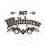 Whitehorse 867 stickers