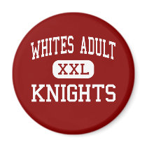Whites Adult - Knights - High - Sevierville magnets