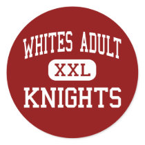 Whites Adult - Knights - High - Sevierville stickers by customteamsportswear Whites Adult - Knights - High - Sevierville stickers