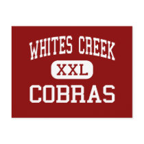 Whites Creek - Cobras - High - Whites Creek postcards by customteamsportswear Whites Creek - Cobras - High - Whites Creek postcards