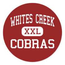 Whites Creek - Cobras - High - Whites Creek stickers by customteamsportswear Whites Creek - Cobras - High - Whites Creek stickers