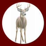 Whitetail Buck Sticker stickers