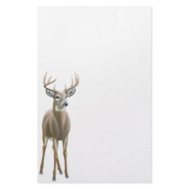 Whitetail Deer Buck Stationery