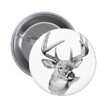 Whitetail Deer Buttons