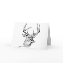 Whitetail Deer Card