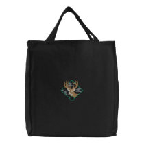 Whitetail Deer embroidered bags