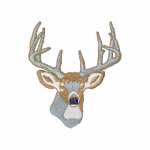 Whitetail Deer Embroidered Jacket