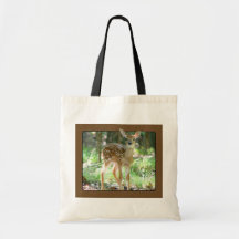 Whitetail Deer Fawn Tote Bag