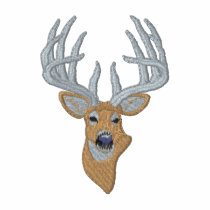 Whitetail Deer Head embroidered shirts