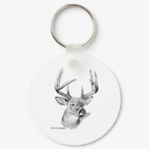 Whitetail Deer keychains