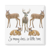 Whitetail Deer Magnet by twopurringcats Whitetail Deer Magnet