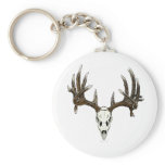 Whitetail deer skull 1 keychains