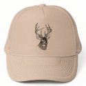 WhiteTailed Deer Head hats