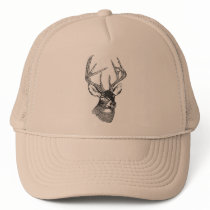 WhiteTailed Deer Head hats