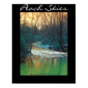 Whitewater Gorge River, Peach Skies posters