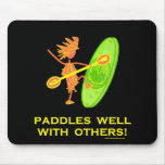 Whitewater Kayak - Paddles Well With Others 2 Mousepads