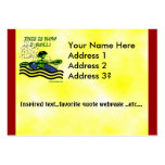 Whitewater Kayak Roll Business Card