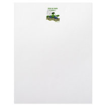 Whitewater Kayak Roll Customized Letterhead