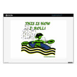 Whitewater Kayak Roll Skin For Laptop