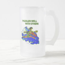 Whitewater Paddles Well With Others Coffee Mugs