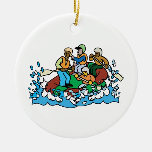 whitewater rafting trip graphic christmas ornaments zazzle whitewater rafting trip graphic christmas ornaments zazzle