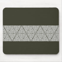 Whitework Triangle Knot Band Mousepad - Customized