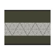Whitework Triangle Knot Band Postcard