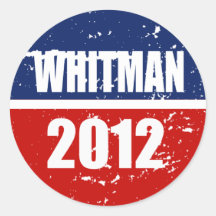 WHITMAN 2012 PEGATINA