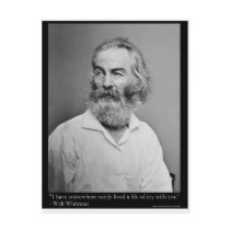 Whitman Life Of Joy Love Quote Gifts Tees Mugs Etc Postcards