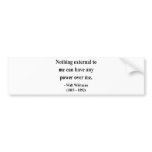 Whitman Quote 10a Bumper Sticker