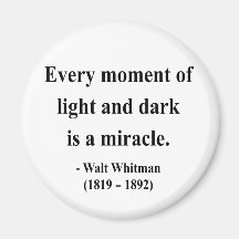 Whitman Quote 11a Refrigerator Magnet