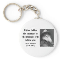 Whitman Quote 2b Keychains