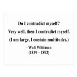 Whitman Quote 6a Post Card