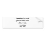 Whitman Quote 9a Bumper Stickers