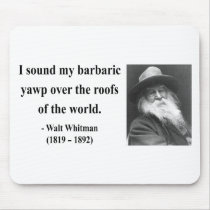 Whitman Quote 9b Mousepad