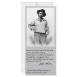 Whitman when Young Rack Card