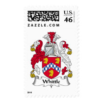 Whittle Family Crest Postage Stamp