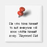 Whittle himself fridge magnet